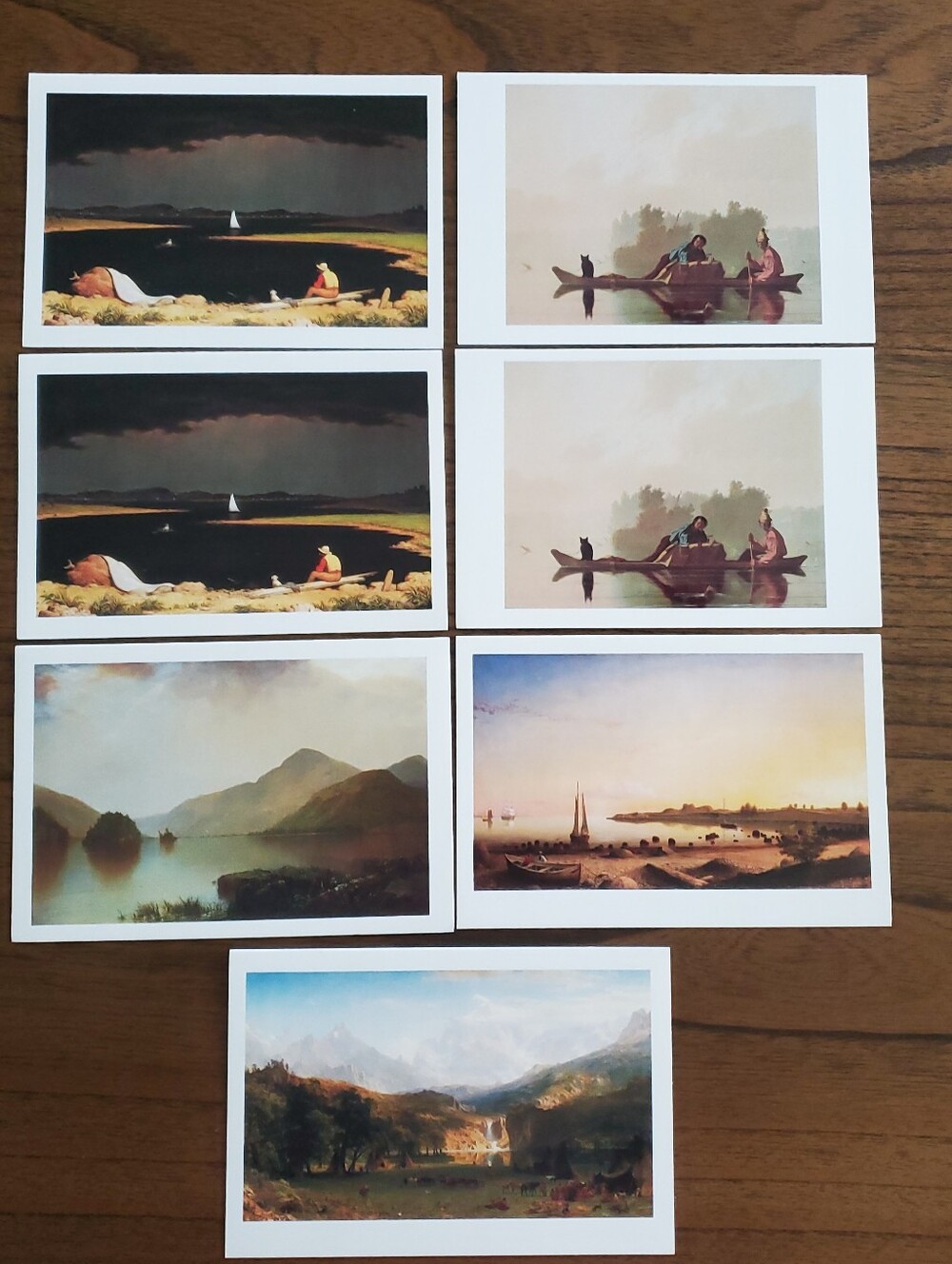 The Metropolitan Museum Of Art Lot Of 7 Fine Art Greeting Scenic Note Cards New